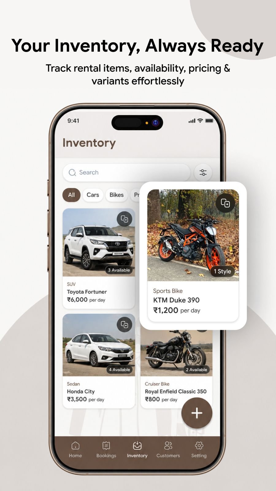 Vehicle & Fleet Inventory Management
