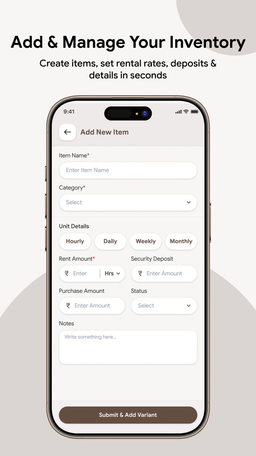 Snap & Upload Inventory On the Go